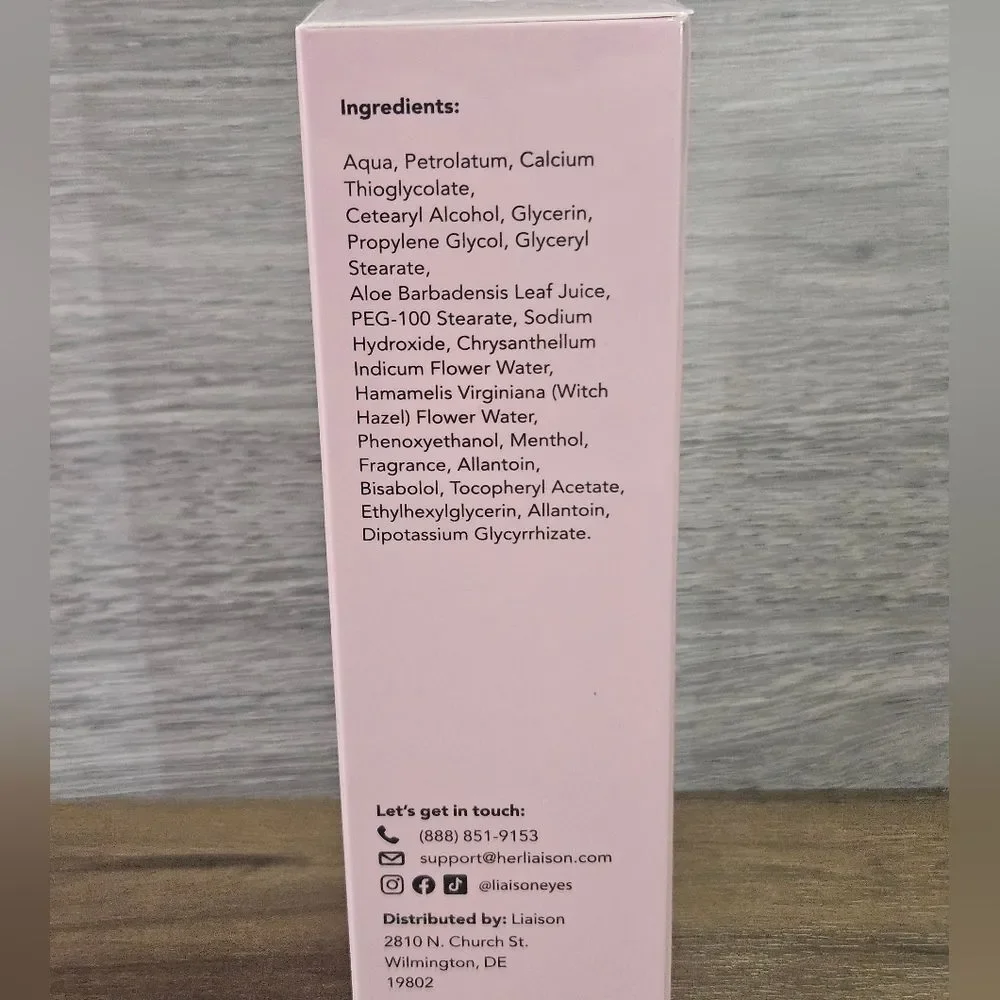 Her Liaison BARE BASICS No Shave Cream NEW Hair Removal
